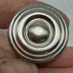 Belwith Laurey Nantucket Type 1-3/8" Satin Nicket Round Cabinet Knobs 16 Ct.